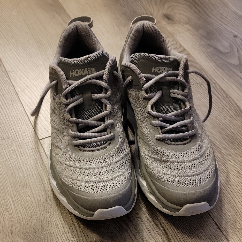 Hoka One One Men Gray Charcoal Sneakers Size 10